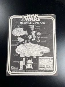 1979 Star Wars vintage Millennium Falcon instruction manual - Picture 1 of 17