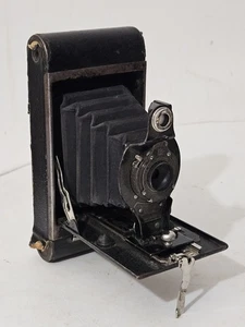 Vintage Bellows Kodak No. 2 Folding Autographic Brownie Camera, Good Bellows - Picture 1 of 19