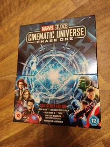 Marvel Studios Cinematic Universe Phase One Collectors Edition Blu Ray Boxset - Picture 1 of 3