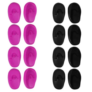 8 Pair Ears Cover Hair Dye Covers Caps for Dryer Bathing Protection - Picture 1 of 19