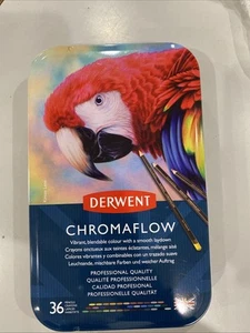 Derwent 36x Chromaflow Professional Artist Drawing Art Colouring Pencils - Picture 1 of 12