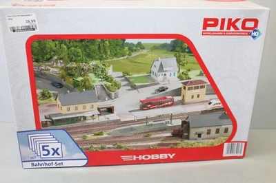 PIKO 61923 Building Kit Bahnhof- Set Gauge H0 Boxed - Image 1 of 4