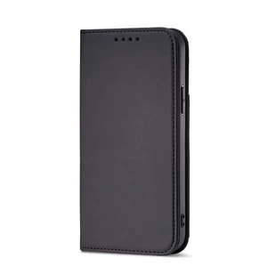 Étui Portefeuille Magnétique Noir Samsung S23+ avec Support - Zdjęcie 1 z 12