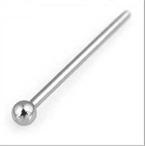 316L Surgical Steel 18 GA Bend it Yourself Fishtail Nose Ring Stud Ball - Picture 1 of 1