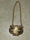 Vintage Gold Plated? Blackberry Tag? Keychain? Logo? Flawed w/rust on back