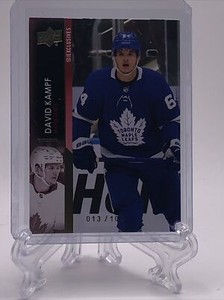 2021-22 Upper Deck UD Exclusives 13/100 David Kampf #642 Maple Leafs