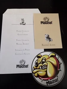 PUBBLICITA' - DEPLIANT- HI-FI MAGNAT + ADESIVO - Imagen 1 de 1