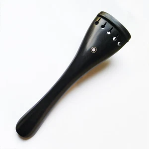 5 Strings Cello Ebony Tailpiece Wood fit 4/4 Size String Accessory Adult Size - Picture 1 of 2