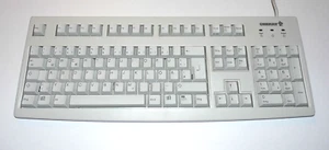 CHERRY RS 6000 M TASTATUR PS/2 QWERTZ KEYBOARD DEUTSCH G83-6105 LRPDE G83-6000 - Bild 1 von 3