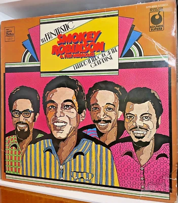 SMOKEY ROBINSON &THE MIRACLES - THE BEST OF 1st UK Press 1973 LP EX - Image 1 of 4
