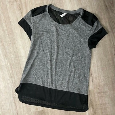 Camiseta para mujer Champion gris y negra cómoda estilo atleta talla EE. UU. - XS Foto 1 de 4