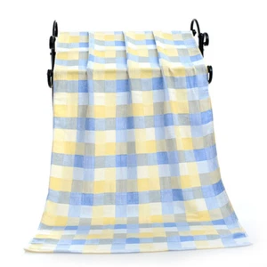 2pcs Thin Towels Baby Bath Towel Hair Towel Face Towel Hand Towel Pure Cotton - Picture 1 of 24