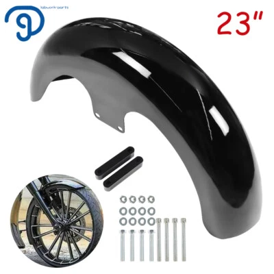 Guardabarros delantero envolvente de rueda de 23" para Touring Model Road King FLHR Electra Glide FLHT Foto 1 de 4