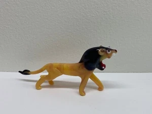 Vintage Miniature Blown Glass Lion Figurine - Picture 1 of 5