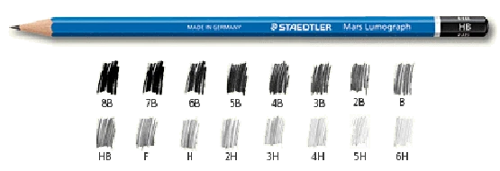 Staedtler Mars Lumograph Pencils - Choose your degree of hardness and quantity - Image 1 of 1