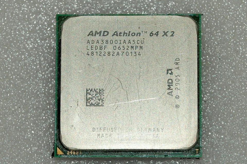 ⚙️ Processeur AMD Athlon 64 X2 3800+ Dual Core 2 GHz Socket AM2 - Photo 1/1