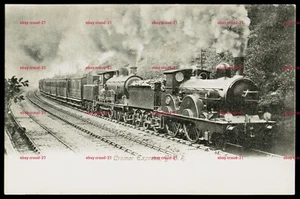CROMER EXPRESS GER STEAM TRAIN POSTCARD FAMOUS CRASH TRAIN - Picture 1 of 2