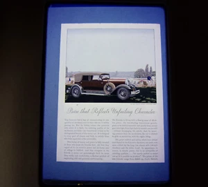Lincoln Dietrich sedán convertible de colección 35 mm extensión automóvil publicidad automotriz - Imagen 1 de 3