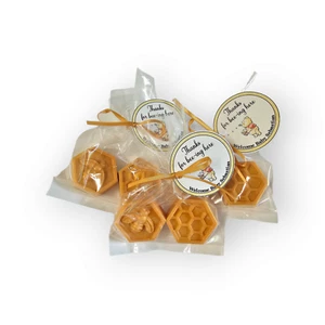 Bee Favors Goats Milk Honey Soap Guest Baby Shower Bridal Party Gifts Scented - Picture 1 of 24
