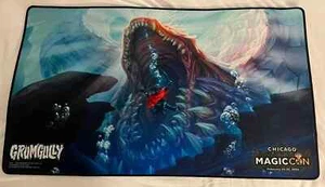 Magic the Gathering MTG MagicCon Chicago Party Grumgully Limited Edition Playmat - Picture 1 of 1