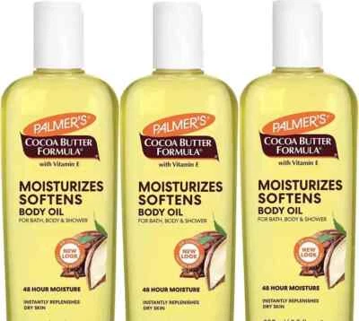3x Palmers Cocoa Butter Moisturizing Body Oil 150ml - Dry Skin Hydration NEU - Bild 1 von 4