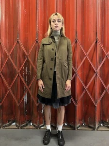 Yohji Yamamoto Y’s Khaki Trench Coat - Picture 1 of 10