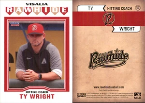 Ty Wright 2022 Choice Visalia Rawhide #32 RC Card FREE SHIP *AutographDen* - Picture 1 of 1