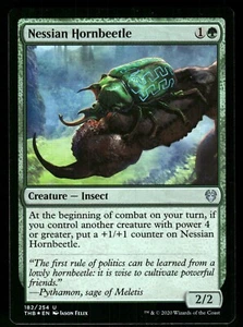 MTG Theros Beyond Death Nessian Hornbeetle Foil 182/254 NM/MT  - Picture 1 of 1