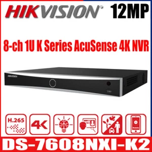 Hikvision DS-7608NXI-K2 8 Kanal 1U K Serie AcuSense 4K Netzwerk-Videorekorder - Picture 1 of 6