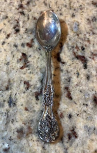 Antique F B Rogers Silver Mini Spoon - Picture 1 of 3
