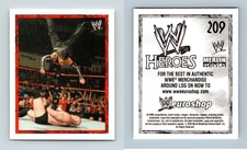 Jeff Hardy #209 WWE Heroes 2008 Merlin Wrestling Sticker