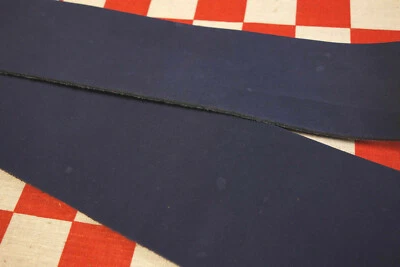 HORWEEN ROYAL BLUE DRYDEN 4 oz. LEATHER STRAPS, SELECT YOU SIZE. - Image 1 of 4