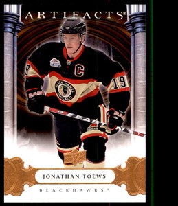 2009-10 UPPER DECK ARTIFACTS JONATHAN TOEWS CHICAGO BLACKHAWKS #38