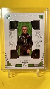 2023 Panini National Treasures Quattro Race-Used Material Ty Gibbs /99 - Picture 1 of 2