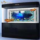Aquarium Background Poster Underwater World PVC 3D Fish Tank Decor Landscape