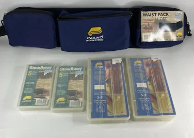 Paquete de cintura Plano bolsa caja de aparejos cinturón 3355 4x cajas de almacenamiento 3500 3449 NOS Foto 1 de 4