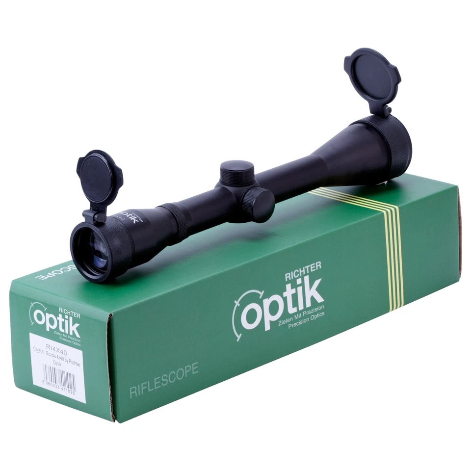 Richter Optik 4x40 Crystal Airgun Sight Riflescope complete with mounts - Image 1 of 1