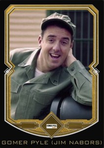 Custom Novelty Card Classic TV Gomer Pyle Jim Nabors (Blank Back)