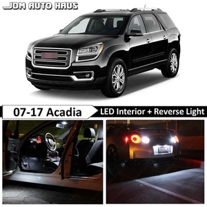 White High Power 921 Reverse Backup LED Lights Bulbs Fits GMC Acadia 2007-2016 - Picture 1 of 12