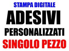 Adesivi Personalizzati Anche Un Singolo Pezzo Rotondo Quadrato Rettangolare