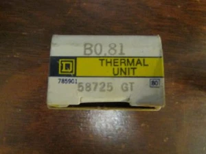 SQUARE D B0.81 Thermal Overload Relay Heater Element B0 81 - Picture 1 of 1