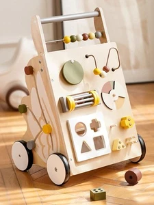 Baby Walker for 1 Year Old, Adjustable Speed Push Walker with Activity Center - Picture 1 of 8