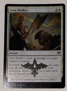 Iron Verdict Foil 017/And 85 Magic The Gathering Common Card MTG TCG  - Picture 1 of 2