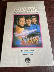 Star Trek The Squire Of Gothos / Patterns Of Force VHS Sealed Collector’s Ed. - Bild 1 von 3