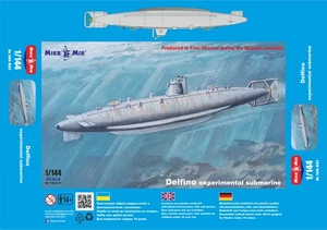 1/144 Delfino Submarine - new nice Mikromir model 144037 ! - Picture 1 of 2