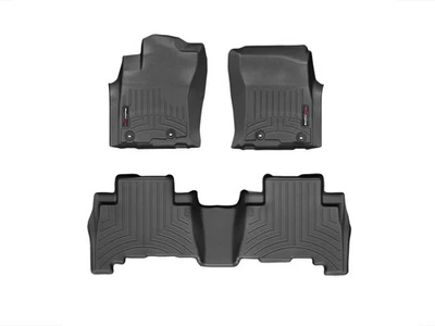 Forros de piso WeatherTech ajuste personalizado para 4Runner/GX - 1ª e 2ª linha - Imagem 1 de 4
