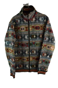 TOPMAN Tapestry Overshirt Jacket size M Mens Full Zip Casual Outdoors Outerwear - Picture 1 of 8