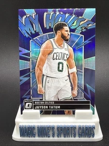 Óptica Panini Donruss 2024-25 - ¡Mi casa! Jayson Tatum #7 Purple Prizm - Imagen 1 de 2