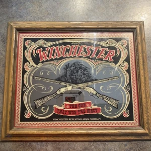 Marsel Products Winchester Model 1873 Framed Mirror Ready to hang - Picture 1 of 4