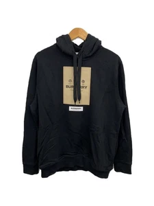 Felpa con cappuccio BURBERRY M cotone nero 8057100 usata - Foto 1 di 5
